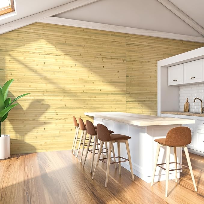 Art3d Natural Bamboo Wall Panel