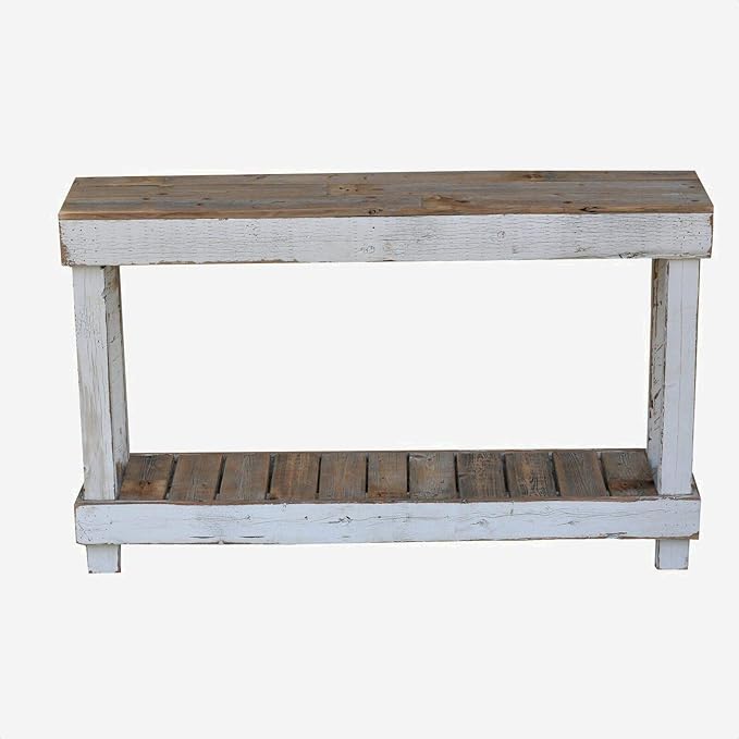 Mcchristian 46" Solid Console Table, Reclaimed Wood, Pine Top