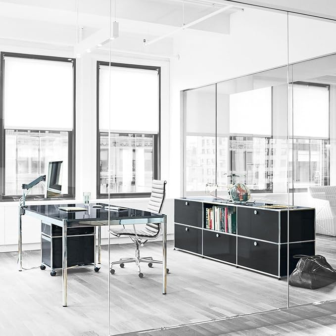 Modern Storage Cabinet Black G Versatile Free-Standing Organizer