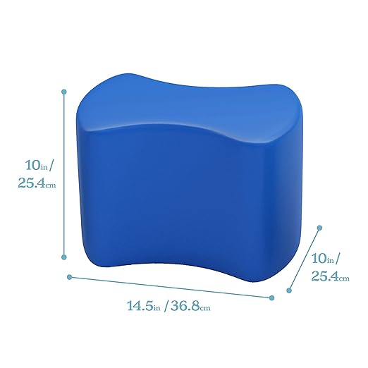 ECR4Kids SoftZone Toddler Modular Stool Set, Flexible Seating
