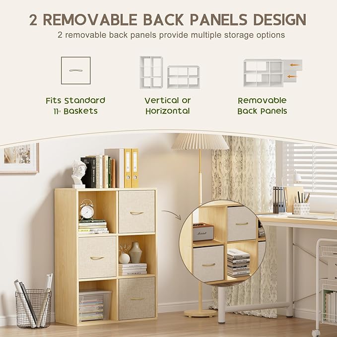 EXPERLAM 6 Cube Storage Organizer