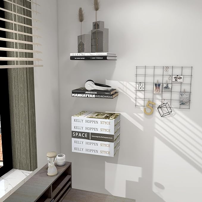 STORAGE MANIAC Floating Book Shelves