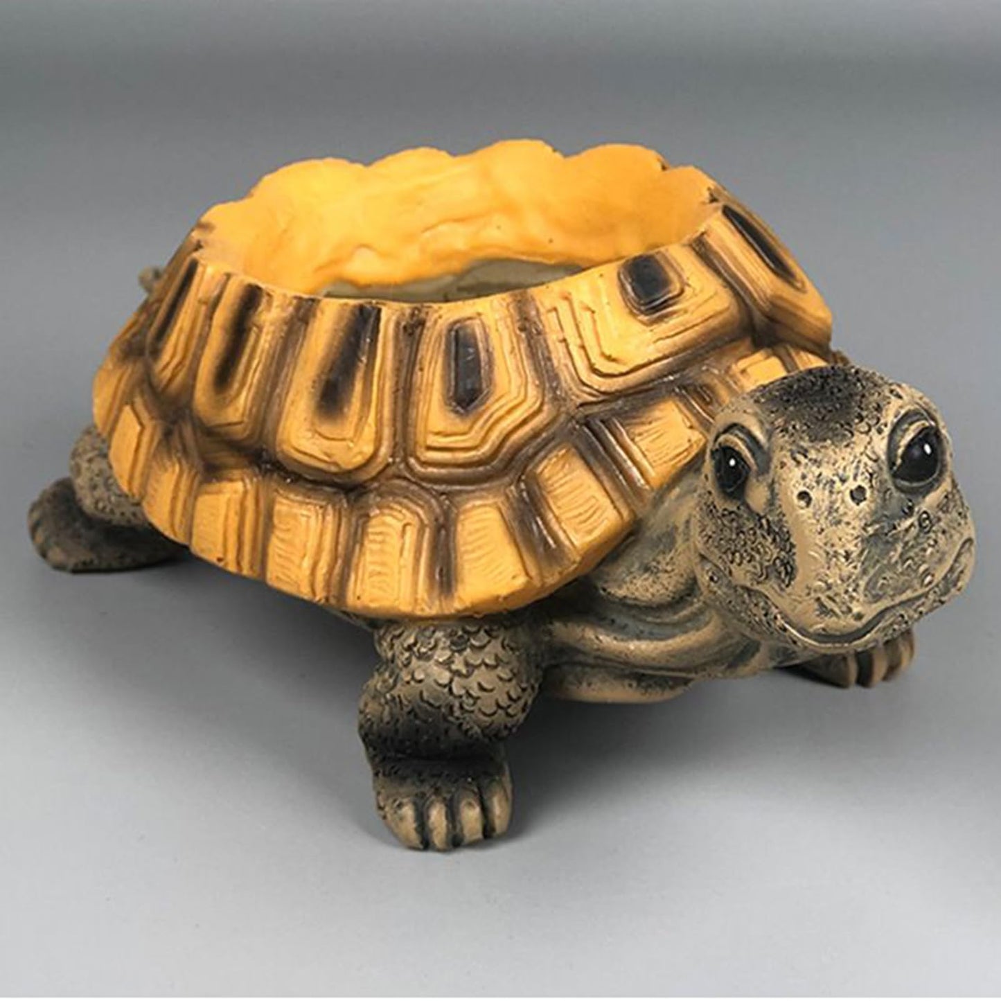 Turtle Planter Pot | Cute Succulents Pot with Drainage Holes | Small Planter,for Indoor Cactus Living Room Study Room Balcony Desk Shelf Windowsill Home Office Women Gardening Enthusiasts