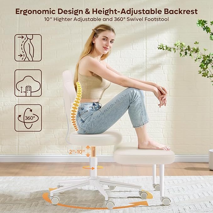 Pinmoco Cross Legged Office Chair