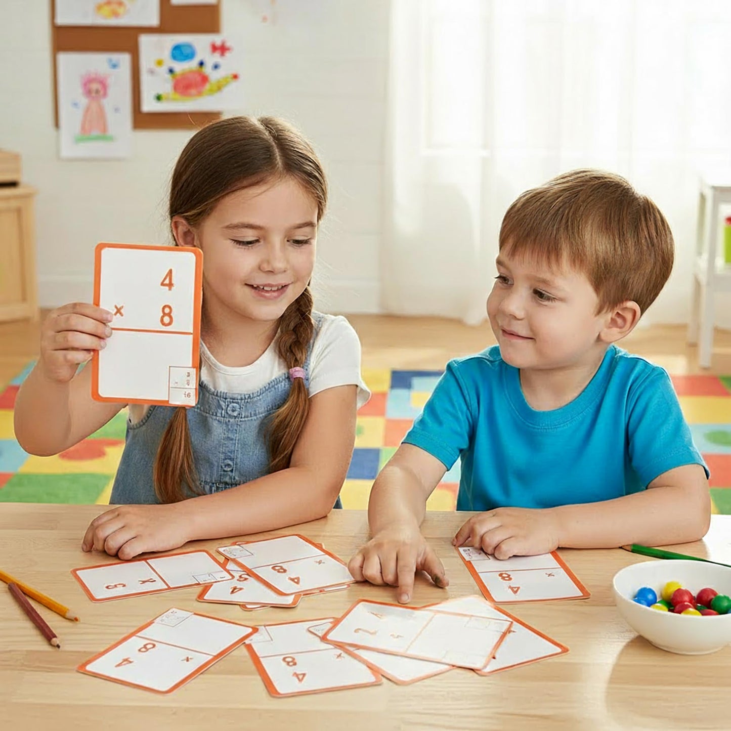 BAZIC Products Multiplication Flash Cards, 36 Cards, Ages 8+, Case of 72