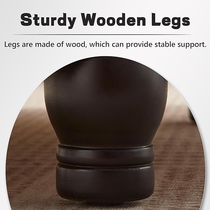 30-Inch Round Storage Ottoman, Modern Ottoman Coffee Table