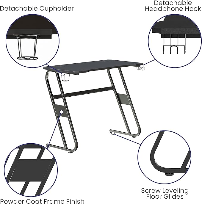 Flash Furniture Fisher Gaming Desk
