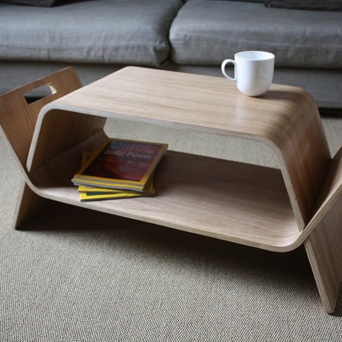 OFFI Embrace Media Storage or Tables Co., Finish = Birch