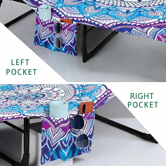 Irisbell Lounge Chair Towel Cover