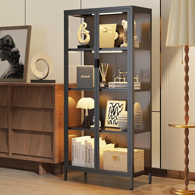 Eltean 63" H Display Cabinet