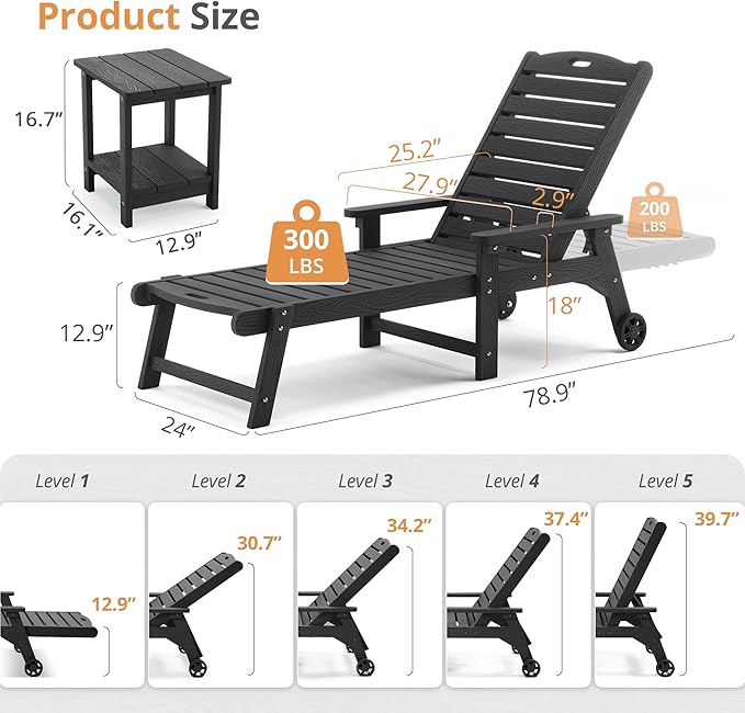 LUE BONA Lounge Chair Outdoor