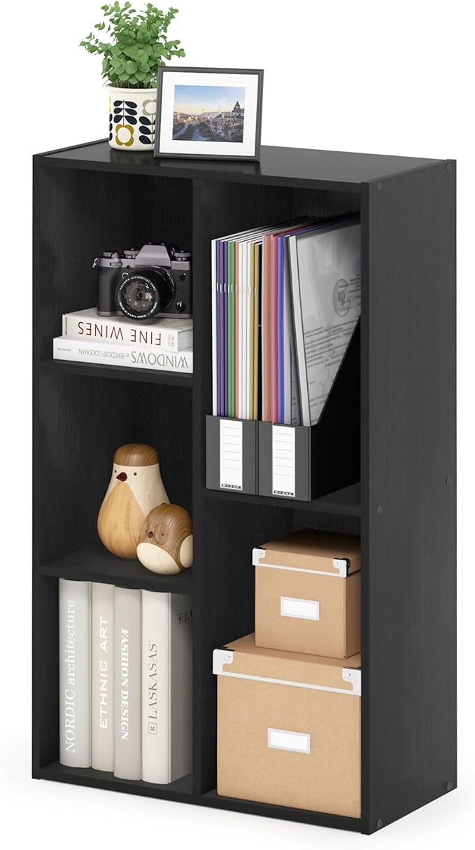 Furinno Luder 5-Cube No Tool Assembly Open Shelf