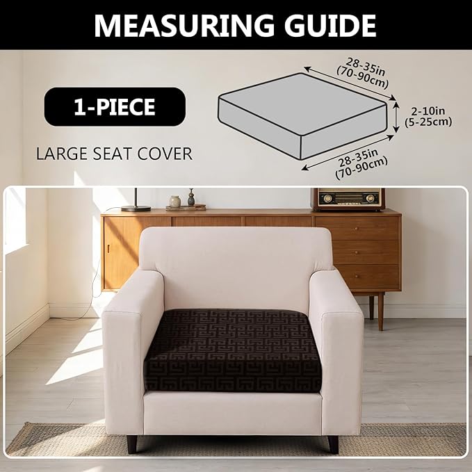 UNBBRRL Stretch Couch Cushion Cover