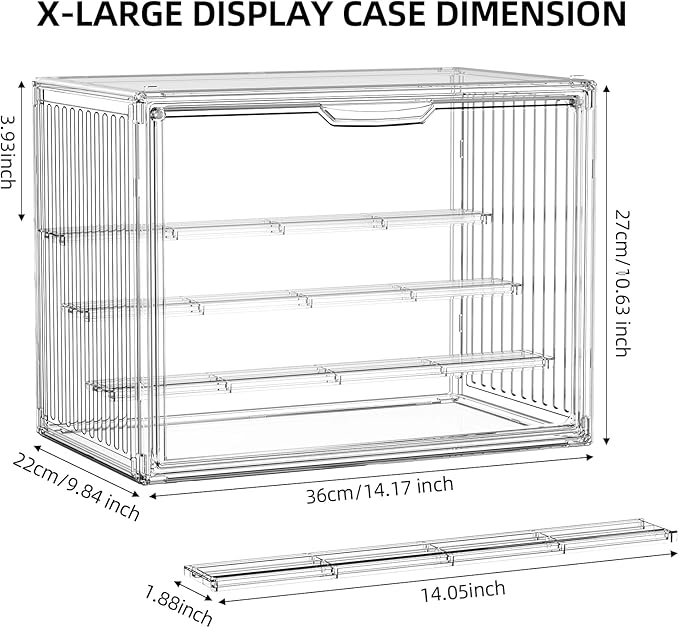 Clear Acrylic Figure Display Case