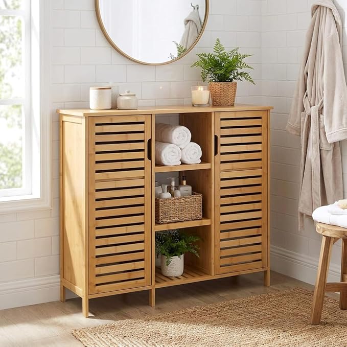 RoyalHouse Bamboo Floor Cabinet