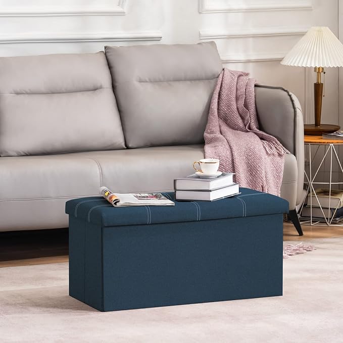 YOUDENOVA 30 Inches Folding Ottoman