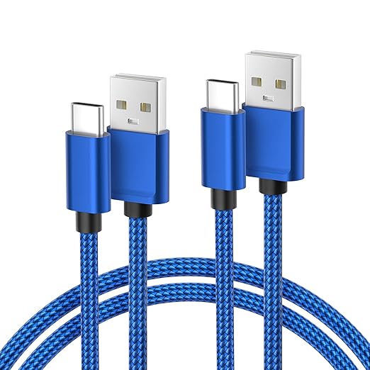 Basesailor USB Type C Charger Cable 10FT 2Pack,Charging Cord for iPhone 17 16 16e Pro Max,Kindle Fire HD 7 2022 12th,10 9th 2019,8 10th 2020,Paperwhite 11th 2021 Generation,Samsung Galaxy A03s,A55,A54