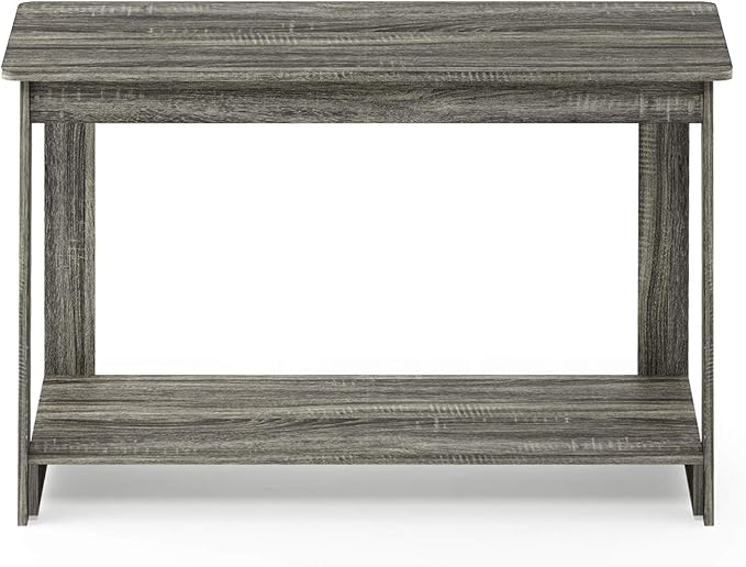 Furinno BEGINNING TV Stand, 2-Tier Rectangular Entertainment Center