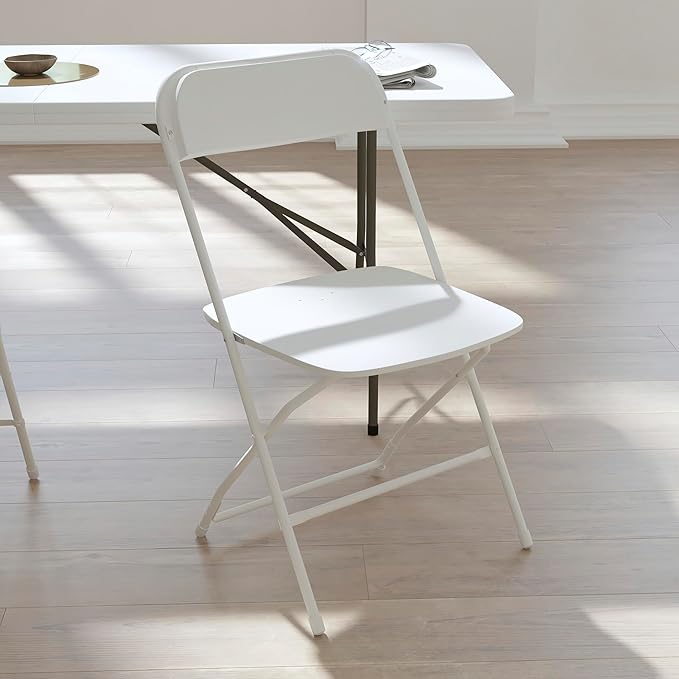 Flash Furniture Hercules Series Big & Tall Stackable Plastic Folding Chairs