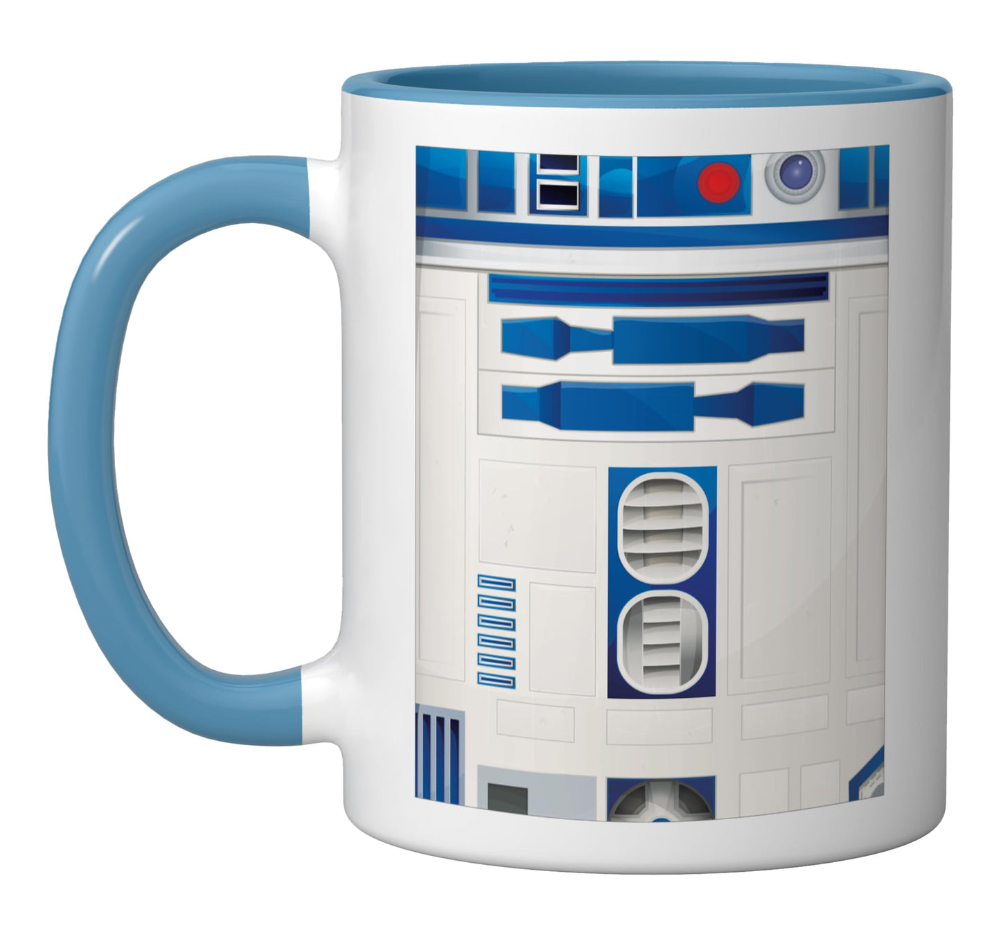 Star Wars R2-D2 Halloween Ceramic Mug, Blue/White