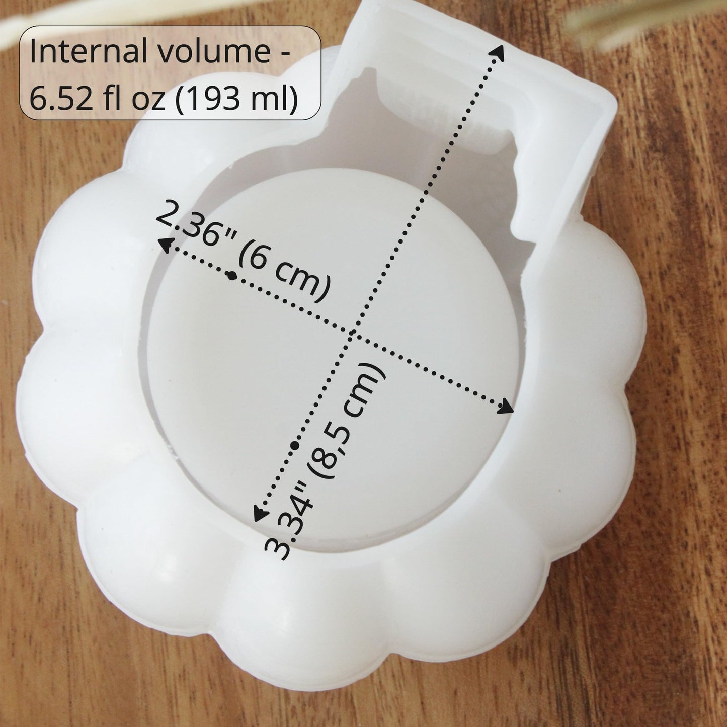 Pumpkin Jar Resin Mold with Witch Hat – Halloween Silicone Mold for Epoxy, Plaster, Candle Holder, Trinket Box, DIY Decor