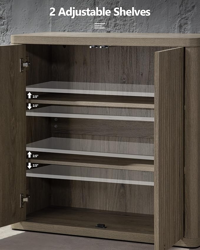 SICOTAS Buffet Cabinet with Storage 103.8" Sideboard Accent Modern Credenza