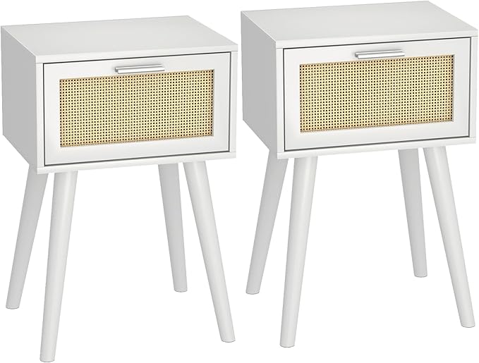 LAATOOREE Table, Nightstand Set of 2