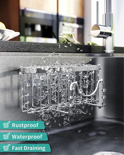 HapiRm Kitchen Sponge Holder for Sink