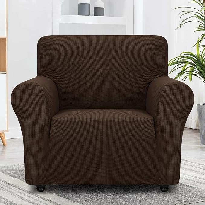 ZNSAYOTX Super Stretch Chair Slipcover Universal Sofa Chair Covers