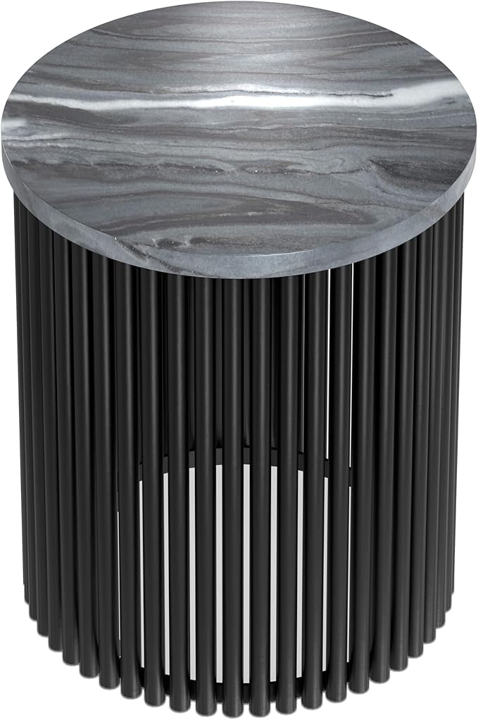 SIMPLIHOME Demy Metal Accent Table