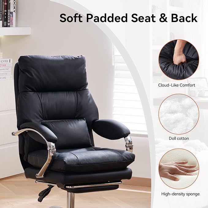 LEAGOO Heated Massage Office Chairs