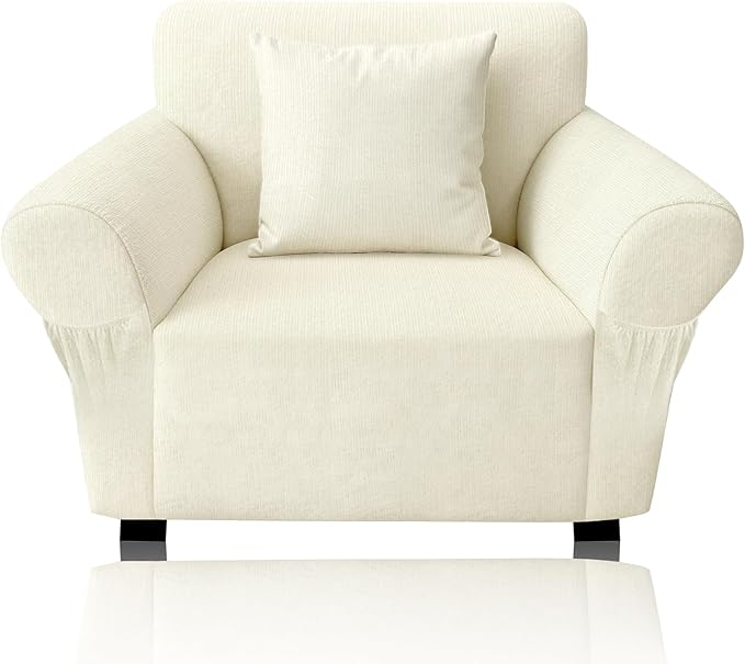 Armchair Slipcover with 1 Pillow Cover