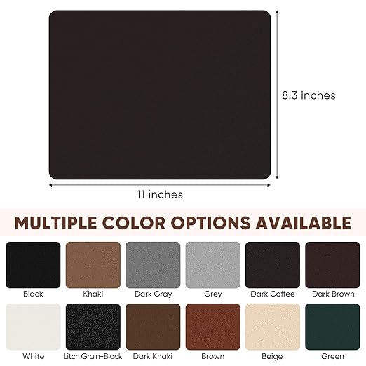 Leather Repair Patch Self Adhesive, 8.3″ x 11″ Vinyl Patch Kit, Leather Repair