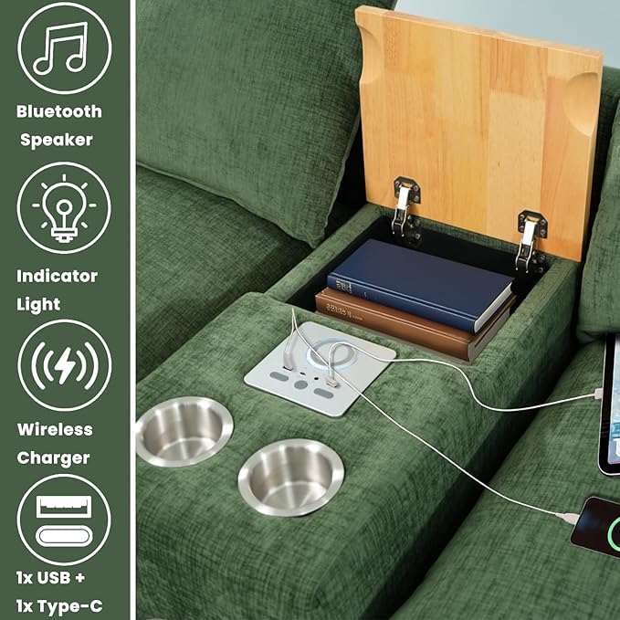 Brelice Modular Sofa Console