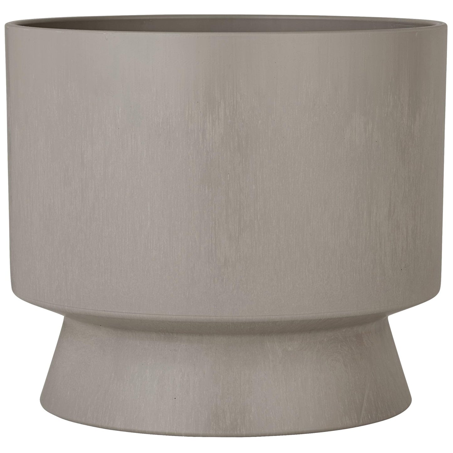 Rosendahl Recycled Flower Pot, Sand, 11.8" D x 10.4" H, Designed by Signe Wenneberg, Gift Box Included