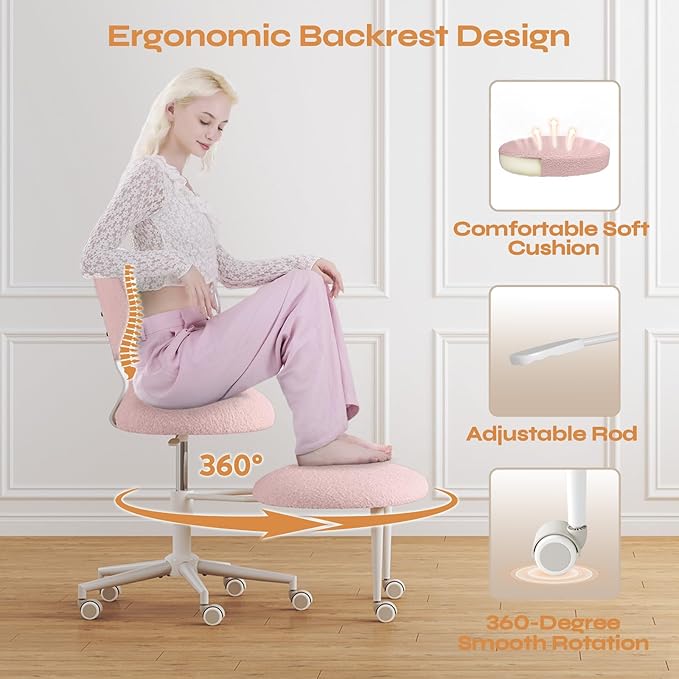 Pinmoco Ergonomic Cross Legged Office Chair