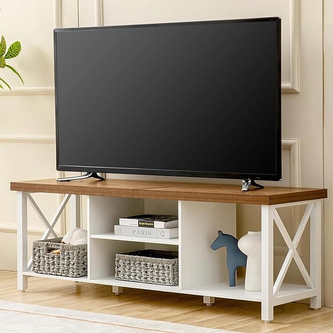 GAZHOME TV Stand for TV up to 65 Inches, TV Cabinet