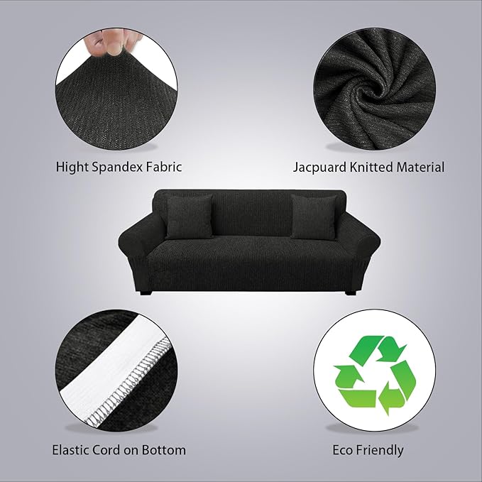 Sofa Slipcover with 2 Pillow Cover