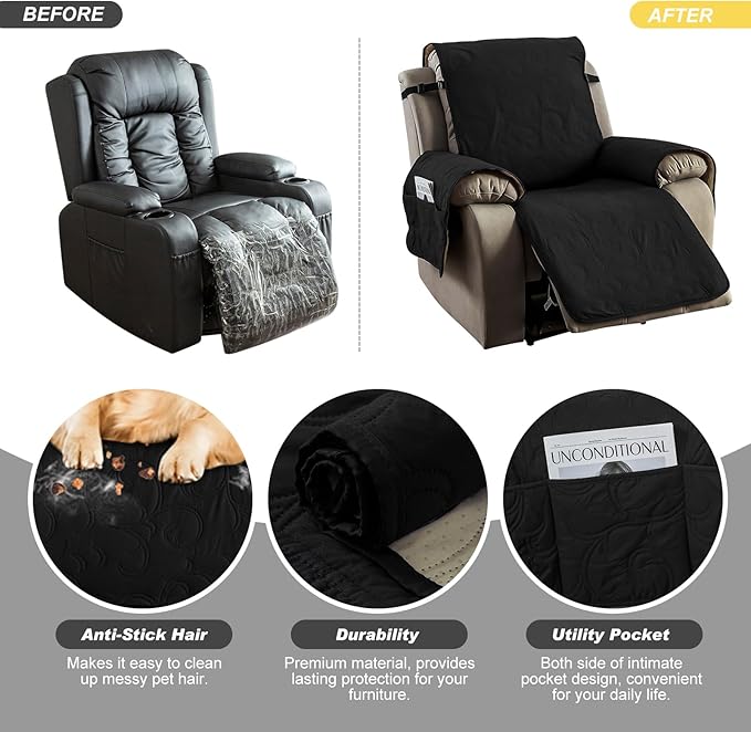 100% Waterproof Recliner Chair Cover, Recliner Chair Covers