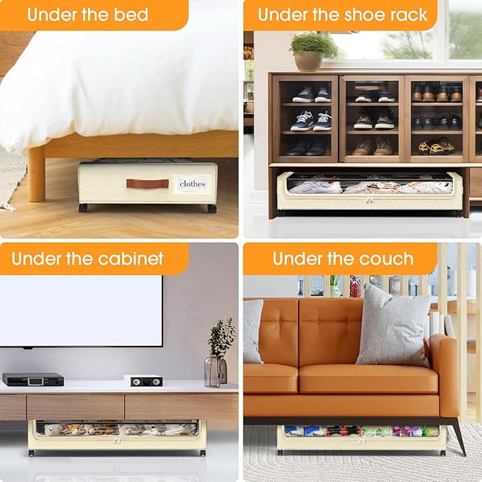 SpaceHacks Under Bed Storage