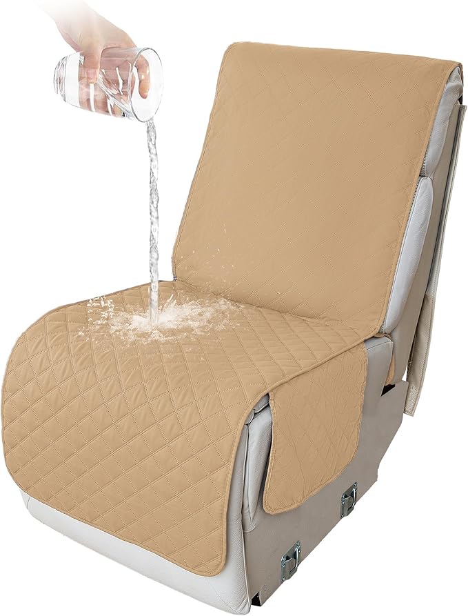 HDCAXKJ 100% Waterproof Reclining Sectional Couch Covers L Shape Recliner Sofa