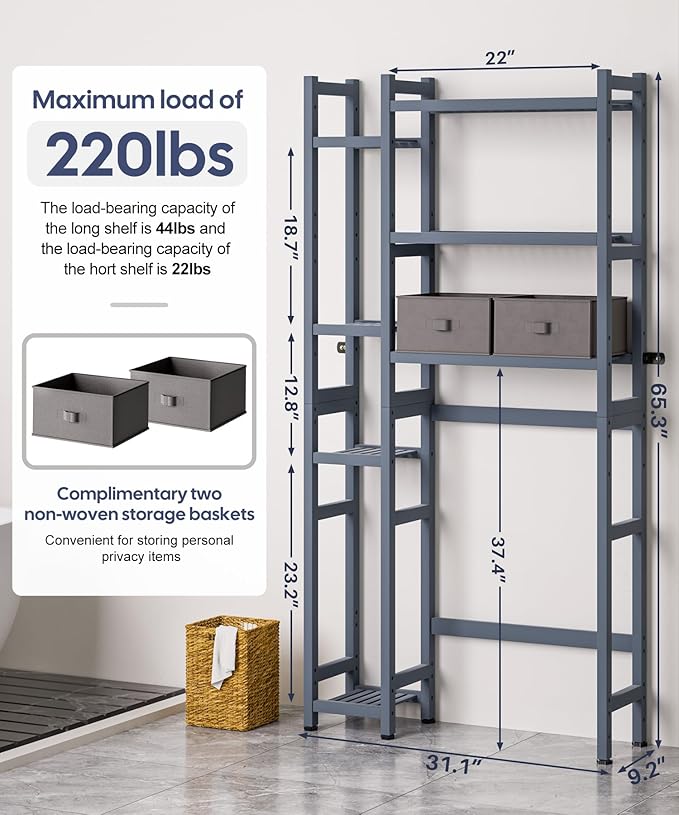 Homde Over The Toilet Storage