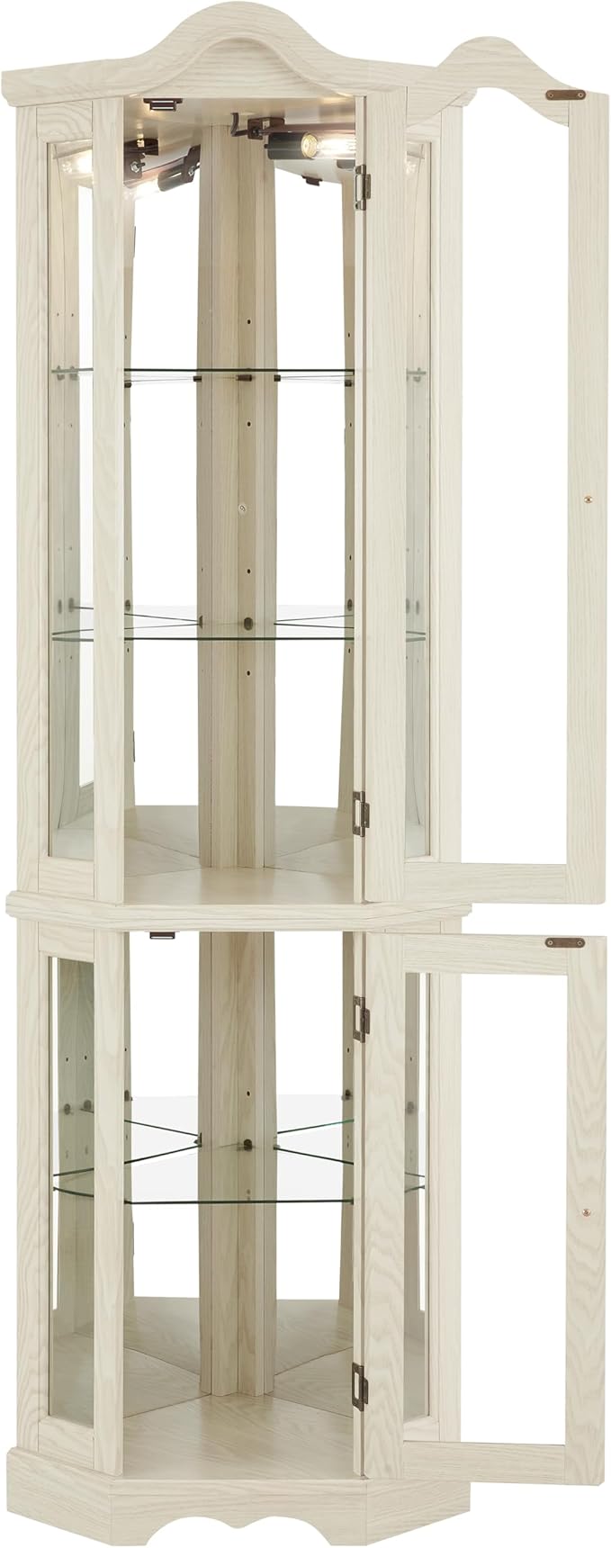 Glass Corner Display Cabinet