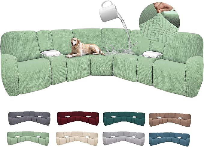 100% Waterproof Sectional Recliner Couch Covers
