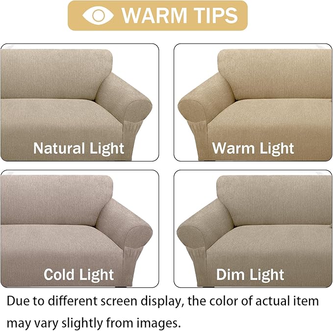 Armchair Slipcover with 1 Pillow Cover