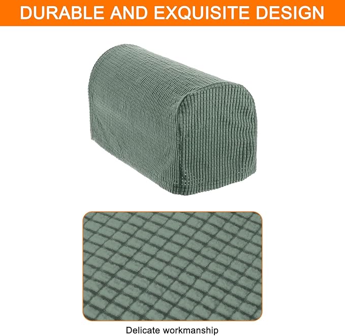 uxcell Stretch Armrest Covers Armchair Anti-Slip