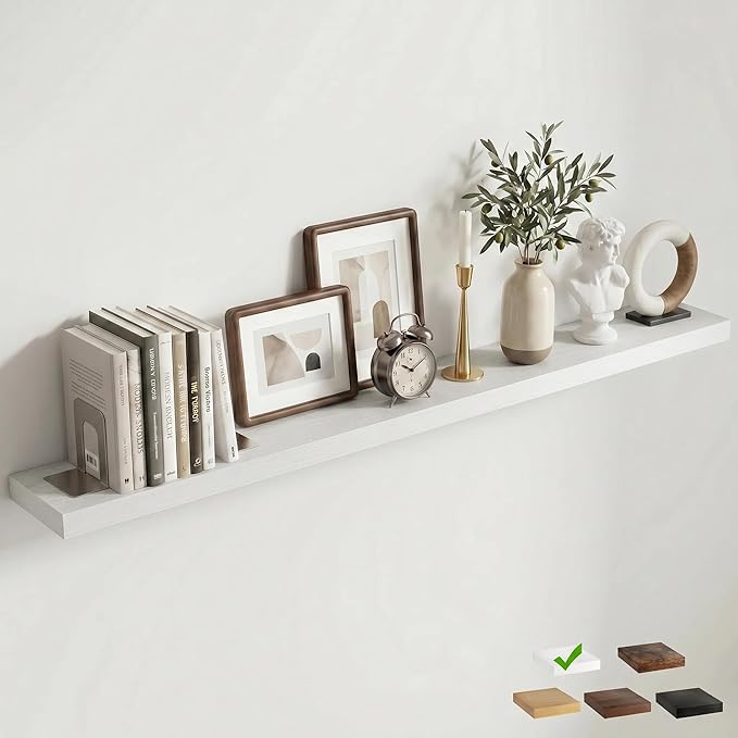FLYJOE Floating Shelves for Wall, 72 Inch Floating Shelves Set of 1, Kitchen