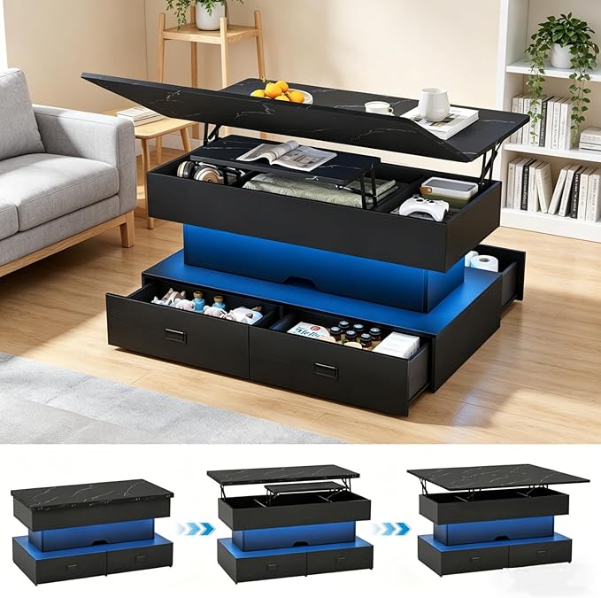 Turosur Lift Top Coffee Table