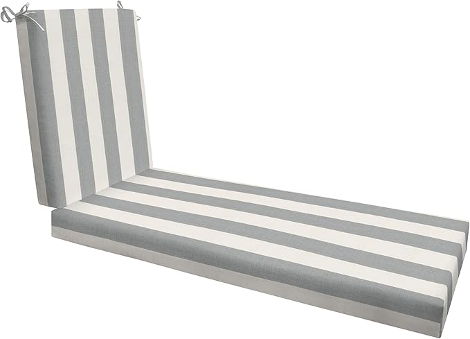 Honeycomb Outdoor Chaise Lounge Cushion