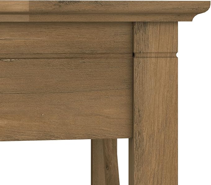 Bush Home Key West 48W Writing Desk in Reclaimed Pine